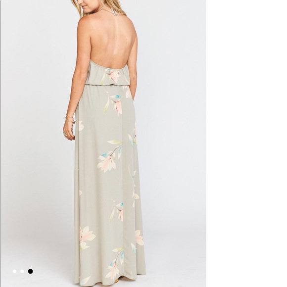 Lily showers heather halter dress - Picture 3 of 3